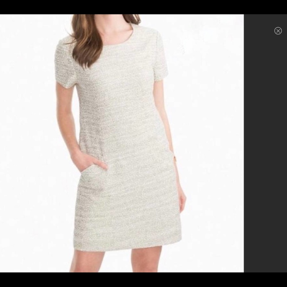 ✴️ Southern Tide Paislee Tweed Classic Preppy Sheath Dress, SzXS Sz6,, NWT